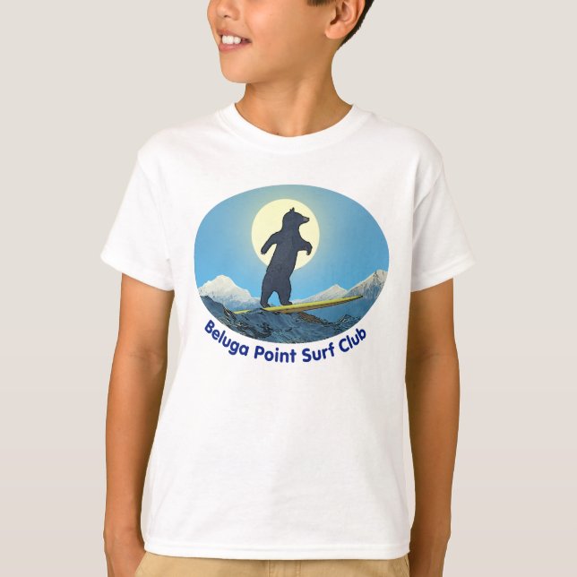 T-shirt Club de Surf Beluga Point (Devant)