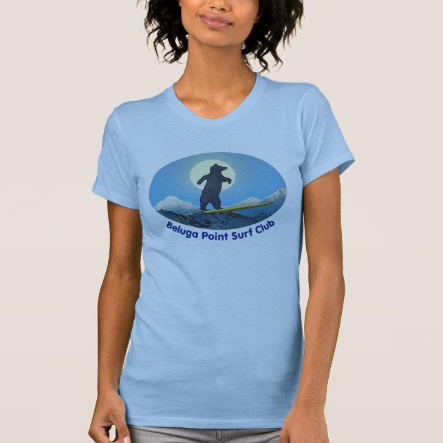 T-shirt Club de Surf Beluga Point (Devant)