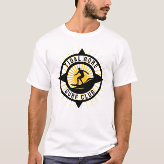 T-shirt Club de surf de la vague de fond