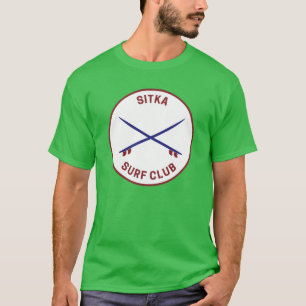 T-shirt Club de surf vintage Sitka Alaska