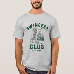 T-shirt Club de Swingueurs Drôle de Golf Golfeur Sarcastiq