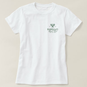 T-shirt Club de Tennis Élégant Personnalisé pour Enterreme