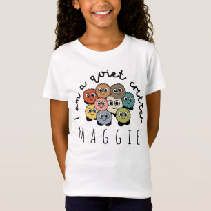 T-Shirt Club des créatures calmes Nom personnalisé Classe