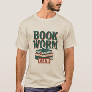 T-shirt Club des Mordu de Livres – Graphisme Amusant pour