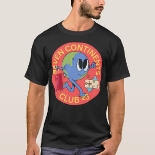 T-shirt Club des Sept Continents Dessin Animé