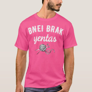 T-shirt Club des Yentas de Bnei Brak Schmooze Slan Yiddish