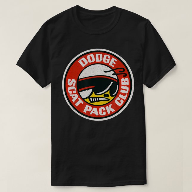 T-shirt Club Dodge Scat (Design devant)