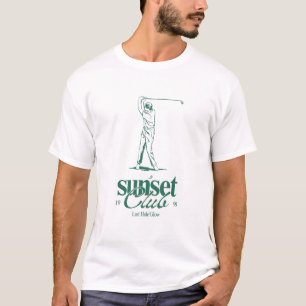 T-shirt club du coucher de soleil