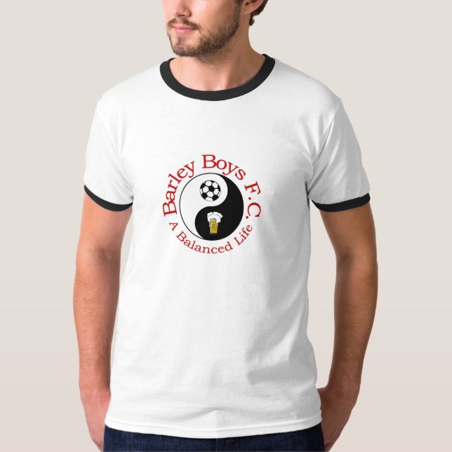 T-shirt Club du football de garçons d'orge (Devant)