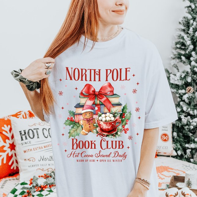 T-shirt Club du livre de Noël du Pôle Nord (Créateur téléchargé)