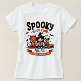 T-shirt Club du livre éffrayant Halloween