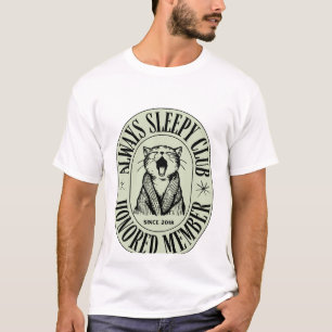 T-shirt club endormi