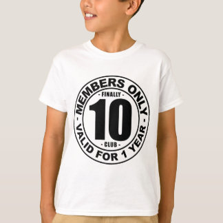 T-shirt Club enfin 10