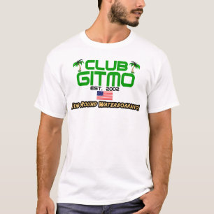 T-shirt Club Gitmo : Waterboarding pendant toute l'année