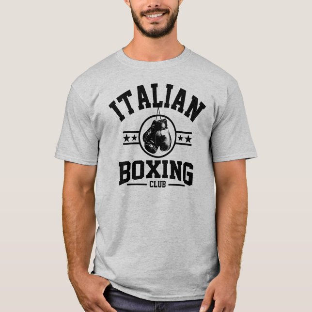 T-shirt Club italien de boxe (Devant)