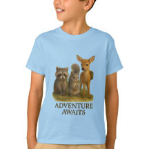 Club Jeunes Criters Tee #1 - "Adventure Await"