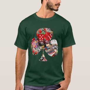 T-shirt Club - Las Vegas - Forme de carte de jeu