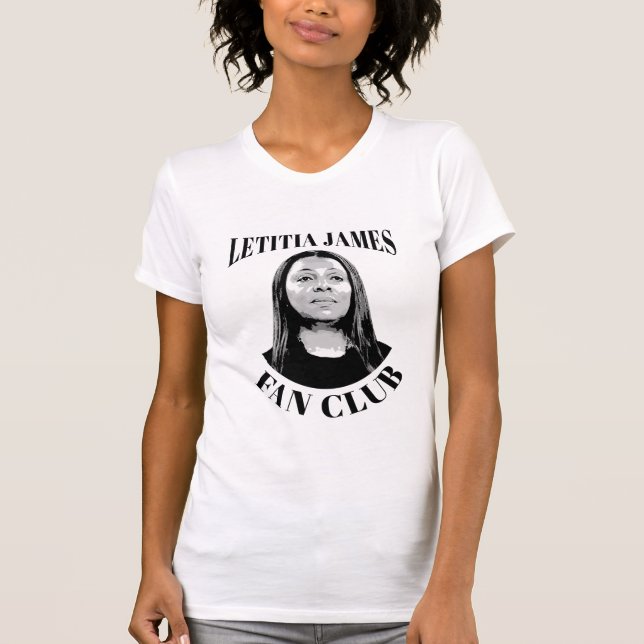 T-shirt Club Letitia James Fan (Devant)