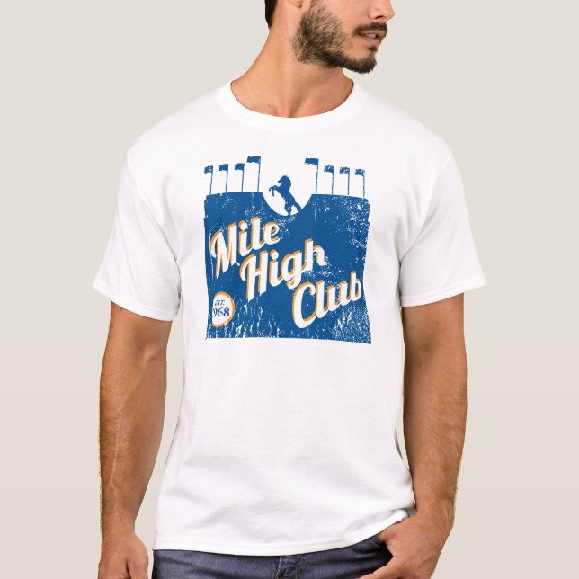 T-shirt Club Mile High Club (Devant)