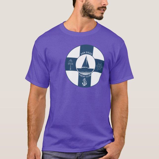 T-shirt Club nautique de San Diego (Devant)