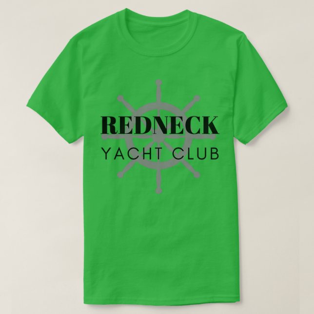 T-shirt Club nautique Redneck (Design devant)