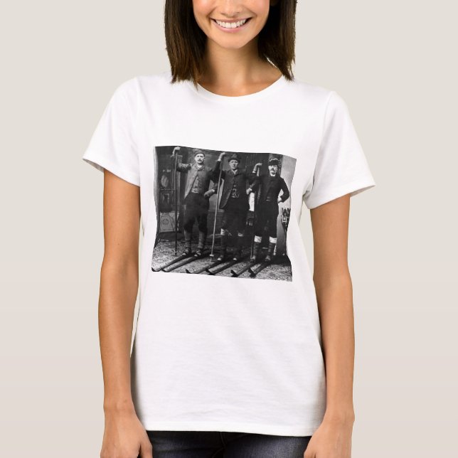 T-shirt Club nordique de ski (Devant)