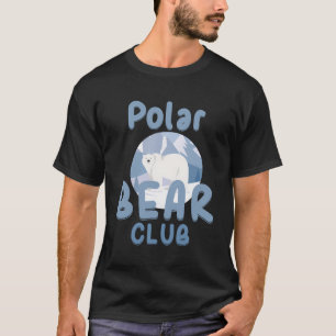 T-shirt Club Ours Polaire Neige Ice Animal Ours Drôle Cade