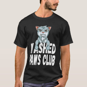 T-shirt Club Pattounettes pour un Chat