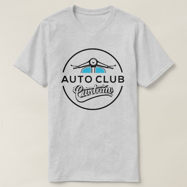 T-shirt Club Rétro Vespa (Design devant)