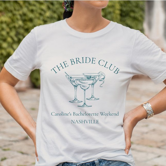 T-shirt Club Social de Cocktail Personnalisé pour Enterrem (Créateur téléchargé)