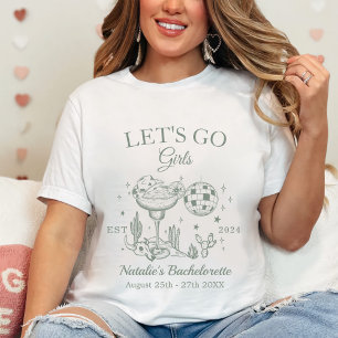 T-shirt Club social de fête de Bachelorette personnalisé à