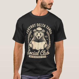 T-shirt Club Social Foxtrot Delta Tango des Femmes Rien Qu
