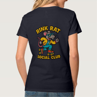 T-shirt Club Social Rink Rat Col en V