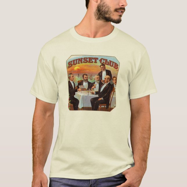 T-shirt Club Sunset (Devant)