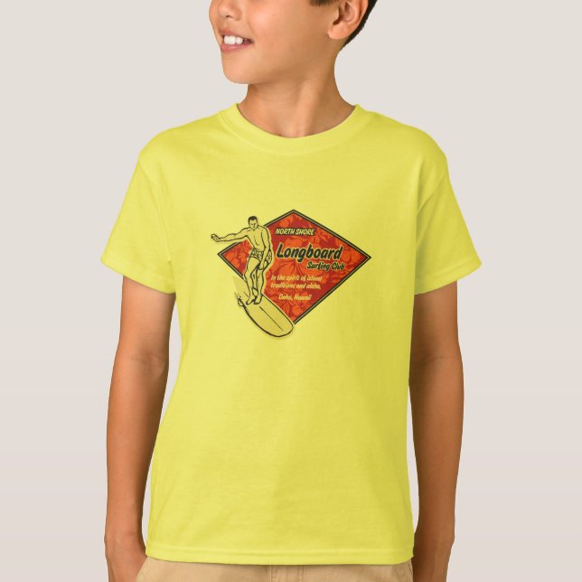 T-shirt Club Surfing Diamond Logo Girls Tee (Devant)