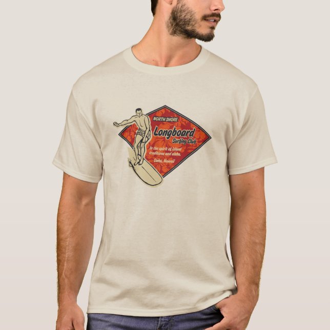 T-shirt Club Surfing Diamond Logo Mens Tee (Devant)