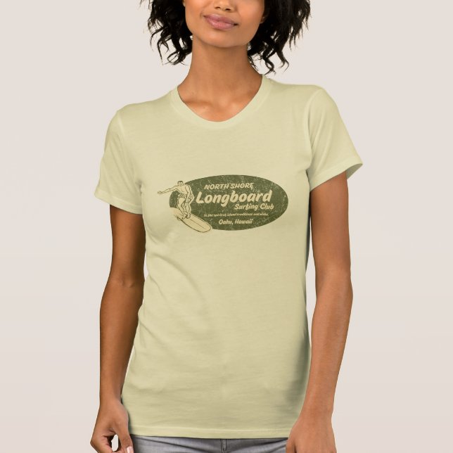 T-shirt Club Surfing Ladies (Devant)