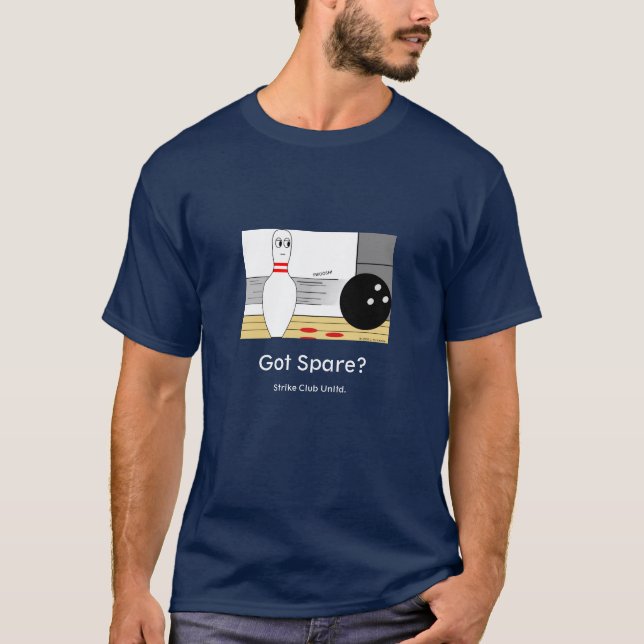 T-shirt Club Unltd de grève. 'Obtenu disponible ? ' (Devant)