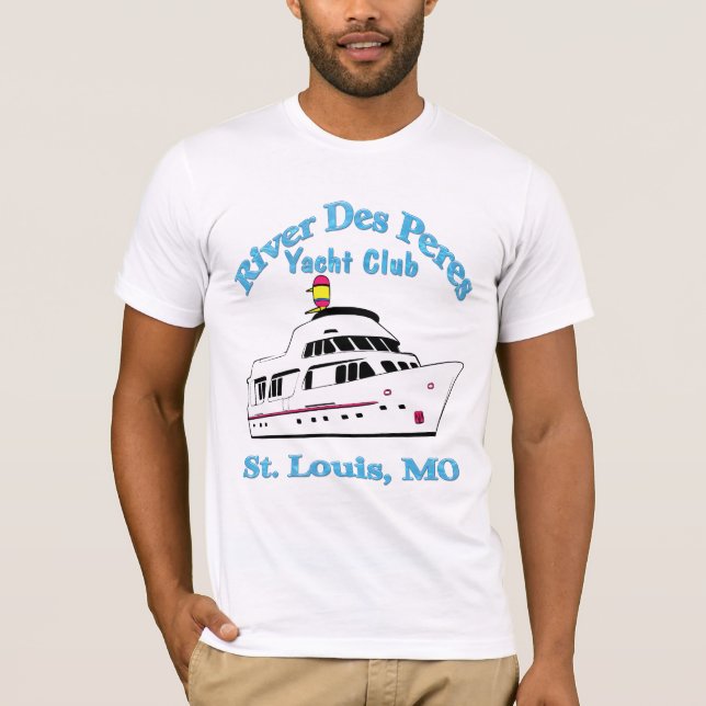 T-Shirt Club Yacht River Des Peres (Devant)