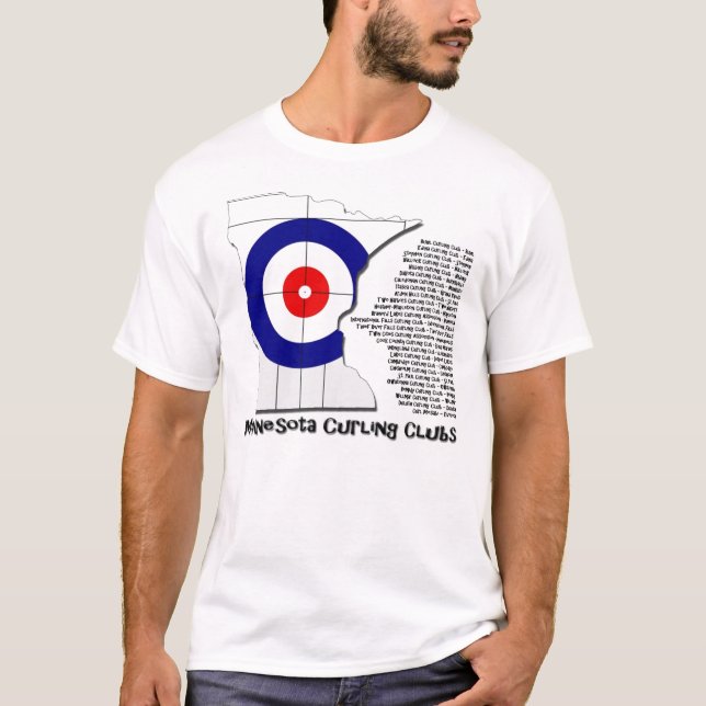 T-shirt Clubs de bordage du Minnesota (Devant)