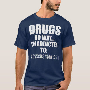 T-shirt Clubs de discussion de livre amusant