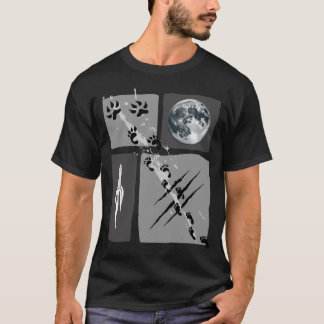T-shirt Clues Werewolf