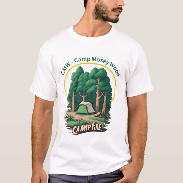 T-shirt CMW - Camp Mosey Wood (Devant)