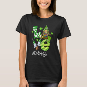 T-shirt Cna Life Nurse Squad Nursing St Patrick Day Gnomes
