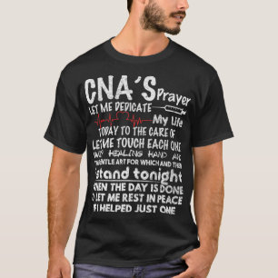 T-shirt CNA prier CNA pour l'infirmière CNA