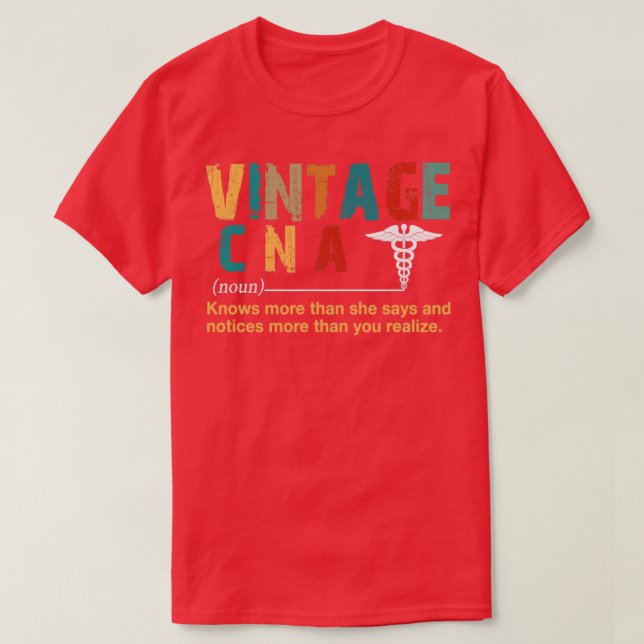 T-SHIRT CNA VINTAGE (Design devant)