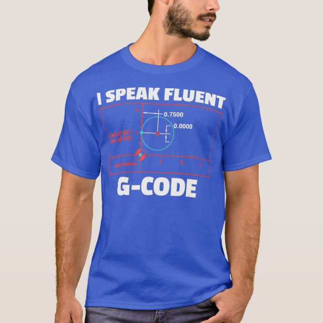 T-shirt CNC Machinist Programmer T Cadeau pour hommes et (Devant)