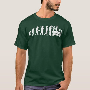 T-shirt CNC Opérateur Evolution CNC Machinist Premium