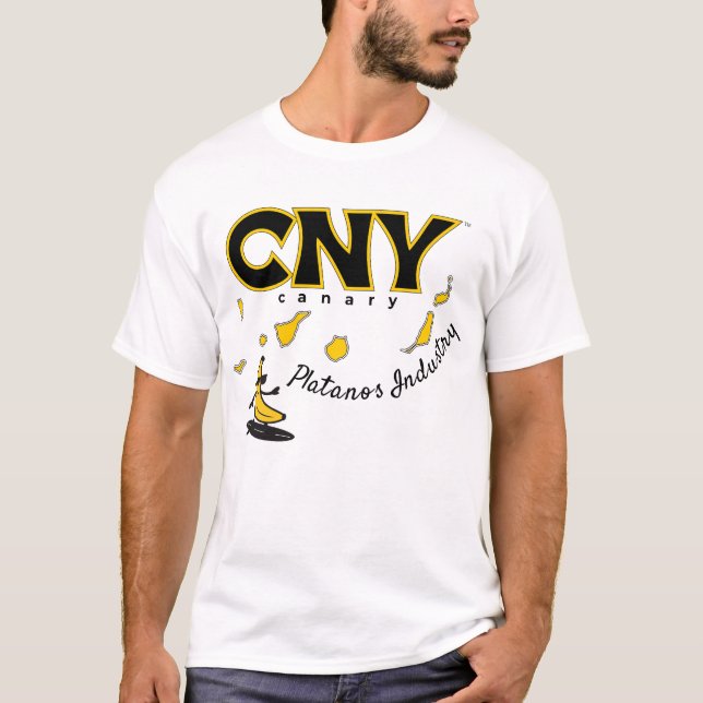 T-shirt CNY Plátanos Industry — Canary Edition (Devant)