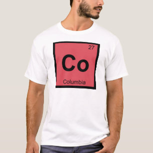 T-shirt Co - Columbia Missouri Chimie Tableau Périodique